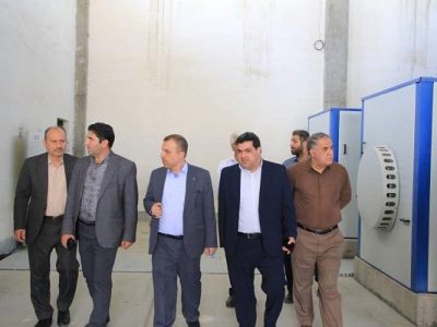 بازدید مدیرکل دفتر بازرسی شرکت مهندسی آب و فاضلاب کشور از پروژه‌های فاضلاب کلانشهرتبریز و میز خدمت آبفای آذربایجان شرقی