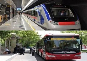 خدمات‌دهی مترو و خطوط brt تبریز چهارم و پنجم آذر رایگان شد