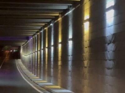 اجرای نورپردازیهای گسترده در معابر و زیرگذرهای تبریز
