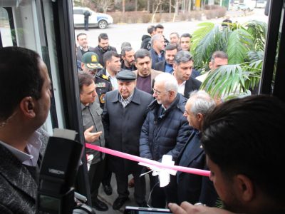 رونمایی از ۱۲۵ دستگاه اتوبوس درونشهری شهرداری تبریز