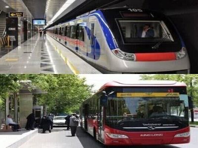 خدماتدهی مترو و خطوط بی آر تی تبریز تا ۱۵ فروردین رایگان شد