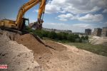 آغاز آمادهسازی زمینهای ۵۵ هکتاری فاز ۱ خاوران تبریز