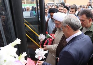 ۲۵ دستگاه اتوبوس برقی وارد ناوگان حمل و نقل عمومی شهر تبریز شد افتتاح