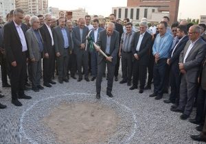 آیین کلنگزنی ساختمان کانون کارشناسان رسمی دادگستری استان در شهرک خاوران برگزار شد