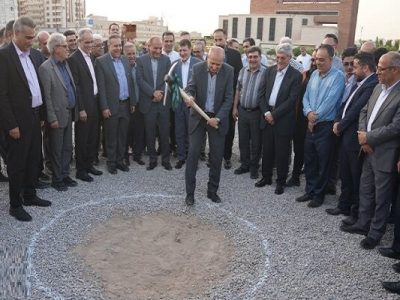 آیین کلنگزنی ساختمان کانون کارشناسان رسمی دادگستری استان در شهرک خاوران برگزار شد