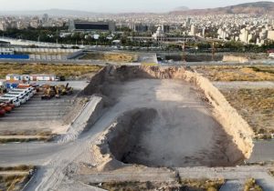 انجام ۱۱۰ هزار متر مکعب عملیات خاکبرداری در پارکینگ طبقاتی باغشمال
