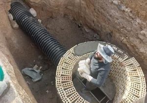 ارتقای خدمات شهری در تبریز با اجرای شبکه فاضلاب در شهرک خاوران