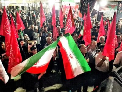 شاهحسین گویان تبریز، سوگواران سر ایران در دل تهران