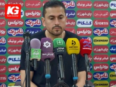 رستمی: کاراگستر نتیجه امروز را جبران خواهد کرد