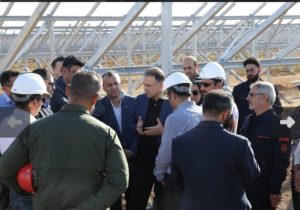 فاز نخست نیروگاه خورشیدی هریس در مسیر اتصال به شبکه سراسری