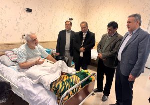 بازدید مدیر عامل شرکت آب و فاضلاب آذربایجان شرقی از آسایشگاه جانبازان در تبریز