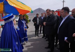بازدید مدیرعامل سازمان منطقه آزاد ارس از ستادهای استقبال و اسکان مسافران نوروزی