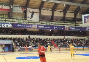 صدر جدول فوتسال در فرق تیم مس سونگون ورزقان