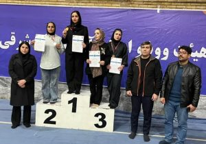 شبستر قهرمان مسابقات ووشو بانوان انتخابی آذربایجان شرقی شد