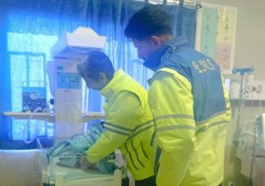 مأموریت موفقیتآمیز اورژانس ۱۱۵ در زایمان مادر باردار در مسیر روستایی