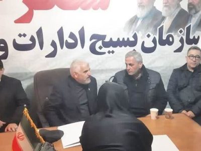 مدیرکل در میز خدمت ایثارگران برای ایثارگران