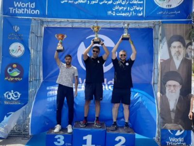 درخشش نمایندگان آذربایجان شرقی در مسابقات ترای اتلون انتخابی تیم ملی