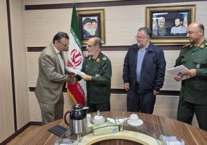 انتصاب مدیر عامل شرکت سیمان صوفیان به عنوان مشاور فرمانده سپاه عاشورا در امور صنایع، تولید و کارخانجات