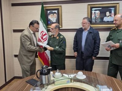 انتصاب مدیر عامل شرکت سیمان صوفیان به عنوان مشاور فرمانده سپاه عاشورا در امور صنایع، تولید و کارخانجات