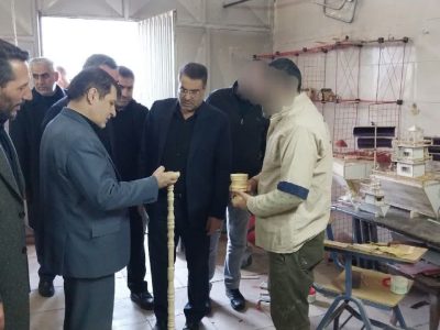 بازدید دادستان مرکز استان آذربایجان شرقی درمعیت رئیس کل دادگستری استان آذربایجان شرقی از زندان مرکزی تبریز