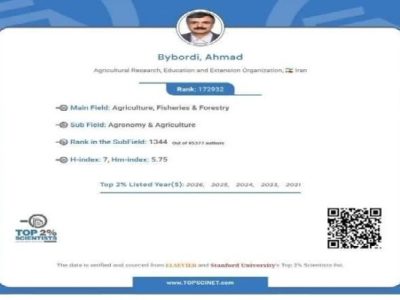 افتخارآفرینی دوباره فرزند آذربایجان در عرصه جهانی علم